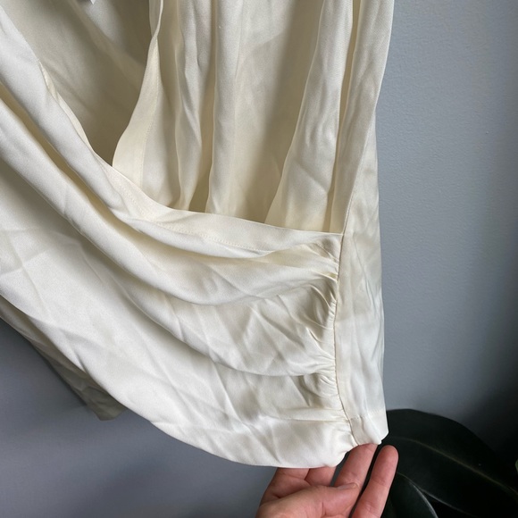 Theory Derona Drape Front Blouse - Picture 5 of 7